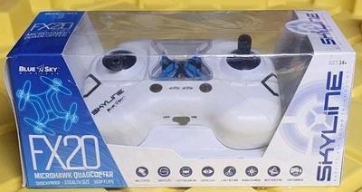 Blue Sky Skyline FX20 Microhawk Quadcopter Mini Drone Easy To Fly Black Knobs - Image 1 of 4