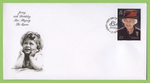 Jersey 2011 QEII 85th Birthday £3 stamp First Day Cover - Picture 1 of 1