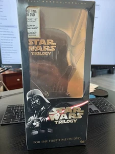 NEW-SEALED STAR WARS TRILOGY Episodes IV V VI 2004 FULL SCREEN 4-Disc DVD Set - Picture 1 of 4