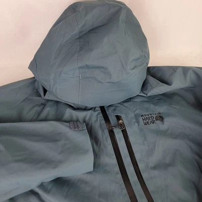 Mountain Hardwear Firefall Mens XL Blue Dry Q Waterproof Insulated Ski Jacket - Image 1 of 4