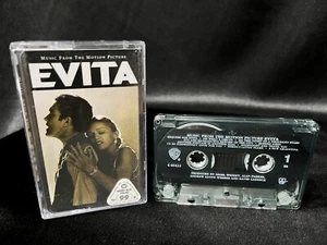 Evita Music From The Motion Picture Film Soundtrack 90s Cassette Tape (1996) - Picture 1 of 3
