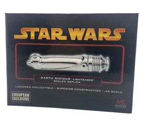 Master Replicas .45 Lightsaber EUROPEAN EXCLUSIVE Darth Sidious SW-330 - Picture 1 of 4