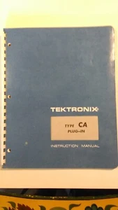 Manual de instrucciones original de Tektronix (más tarde) para el enchufe de CA 070-0318-01 - Imagen 1 de 5