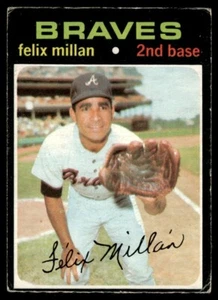 1971 O-Pee-Chee Felix Millan Atlanta Braves #81 - Picture 1 of 2
