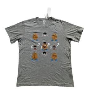 Nwt Uniqlo x Pixar Mr Potato Head Characters mens t-shirt L disney Toy Story - Picture 1 of 19