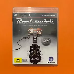 Rocksmith Complete w Manual Sony Playstation 3 PAL AUS PS3 Music Ubisoft Guitar - Picture 1 of 3