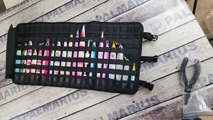 Slow Pitch Jig Roll heavy duty ballistic nylon construction holds up to 20 jigs - Picture 1 of 8