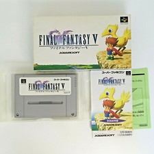 Final Fantasy V Nintendo Snes Video Games For Sale Shop With Afterpay Ebay Au