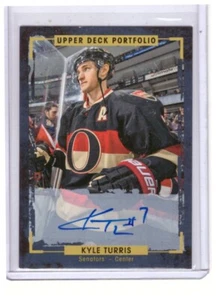 Kyle Turris 2015-16 Upper Deck Portfolio Autograph Card #143 - Picture 1 of 1