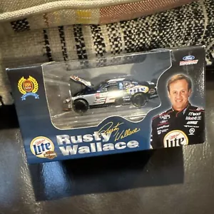 Action - 1/64 Scale - Rusty Wallace 2001 Taurus Miller Lite/Harley Davidson *NM* - Picture 1 of 6