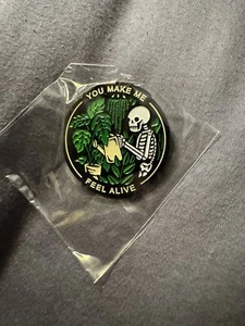 Wicked Clothes Co. - You Make Me Feel Alive House Plant Gardening Pin - Picture 1 of 2
