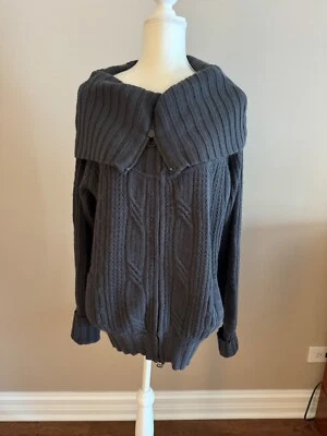 100% CASHMERE AUTHENTIC STELLA MCCARTNEY FRONT ZIP SWEATER JACKET SZ L, $2.5 K+ - Image 1 of 4