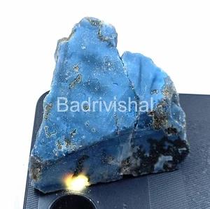 486 Ct Natural Rough Sky-Blue Opal Certified Loose Gemstone Best Ebay Offer 4JUC - Picture 1 of 11