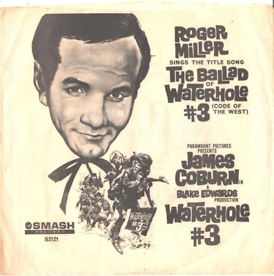 ROGER MILLER--PICTURE SLEEVE ONLY---(BALLAD OF WATERHOLE #3)---PS---PIC---SLV - Image 1 of 2