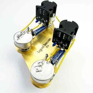 Gibson Les Paul Coil Split Wiring - CTS 500k Push/Pull Pots - NextGen Sozo Blue - Picture 1 of 18