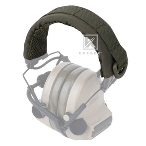 Cubierta de auriculares modular KRYDEX diadema táctica protección MOLLE Ranger verde - Imagen 1 de 9