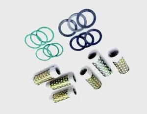 Oil Cleaner Element & Washer Pack Of 6 Fits Royal Enfield Bullet 350cc 500cc - Picture 1 of 5
