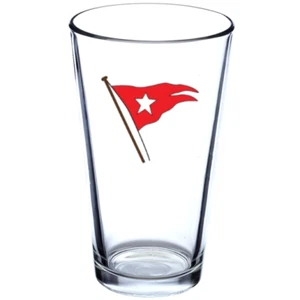 WHITE STAR LINE RMS TITANIC PINT GLASS!!! ICED DRAUGHT MUNICH LAGER BEER! CHEERS - Picture 1 of 10