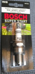 (2pcs)BOSCH WR7DC+ 7818 Spark plug replaces Champion RN9YC & NGK BPR6ES, BPR6EY - Picture 1 of 2