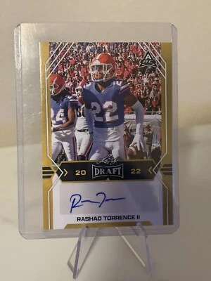 2022 Leaf Draft - Autographs Gold #BA-RT1 Rashad Torrence II (AU, RC) - Image 1 of 2