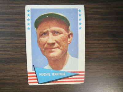 1961 Fleer # 47 Hughie Jennings Card (B50) Baltimore Orioles Detroit Tigers - Image 1 of 2