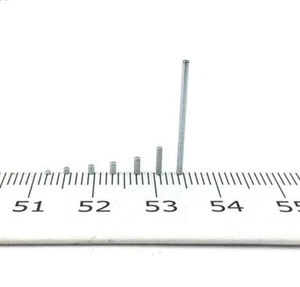 Dia: 1 mm Espesor: 0,5/1/2/3/5 mm cilindro ultrafino imanes de neodimio N50 - Imagen 1 de 1