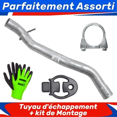 Tuyau d'échappement pour Volvo S40 2 II M Berline 2.0 D  (2004-2012) - Photo 1/3