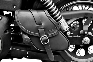 SATTELTASCHE SCHWINGENTASCHE FÜR DYNA STREET BOB, WIDE GLIDE made in Italy - Bild 1 von 6