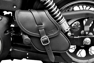SATTELTASCHE SCHWINGENTASCHE FÜR DYNA STREET BOB, WIDE GLIDE made in Italy - Bild 1 von 4