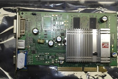 ATI Radeon 9600 256MB DVI S-video VGA  AGP  Power Color passive cooling - Image 1 of 4