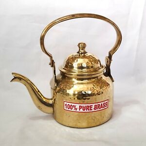 Pure Brass Kitchen Dining & Bar  Small Kitchen Appliances Coffee Tea Pots 750 ML