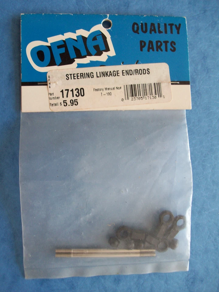 VINTAGE OFNA 17130 STEERING LINKAGE END W/RODS OFN17130 NIP - Image 1 of 1