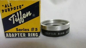 TIFFEN SERIES 505 ADAPTER RING w/ HOLDER FOR KODAK SIGNET 35 & KODAK BANTAM RF - Picture 1 of 2