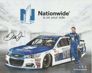 2017 Dale Earnhardt, Jr. Nationwide Chevy SS NASCAR MENCS postcard - Picture 1 of 1