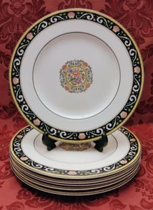 Platos de cena Wedgwood Runnymede Blue China 10-3/4" - Juego de 6 - ¡Muy bonitos! - Imagen 1 de 3