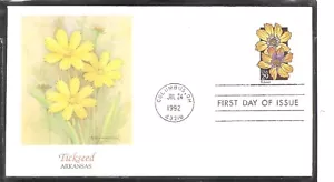 US SC # 2653 Wildflowers - Tickseed - FDC. Fleetwood Cachet . - Picture 1 of 1