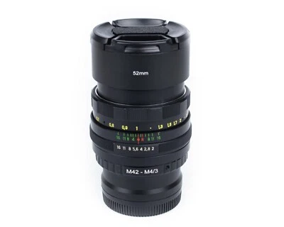 HELIOS-44M Legendary Soviet Lens f 2/58 mm M42 Micro M4/3 Olympus Panasonic - Image 1 of 4