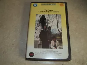 THE DOORS - A TRIBUTE TO JIM MORRISON (1982, VHS Clamshell) Documentary - Picture 1 of 3