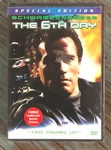 NEW "THE 6TH DAY" SPECIAL EDITION 2002 (INCLUDES 2 DVD'S) SEALED. - Picture 1 of 2