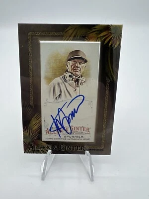 2016 Topps Allen Ginter Steve Spurrier Mini Framed Auto - Image 1 of 2
