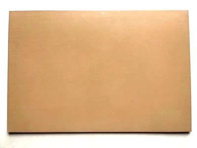 Schuhsohlen-Platte Gummi-Sohlen-Platte ca. 20x30 cm 3mm beige / braun mit Finish - Bild 1 von 2
