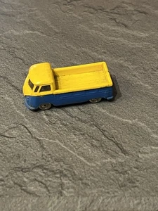 Lego 1:87 VW Bulli Gelb Blau Vintage Modellauto - Bild 1 von 3