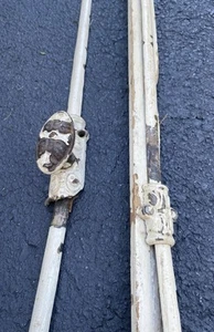 Original Victorian Cast Iron  Window Handle Full Set , #C - Picture 1 of 11