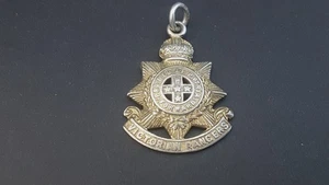 Stokes Melbourne C.1900-01 Victorian Rangers Sterling Silver Sml Watch Chain Fob - Picture 1 of 13
