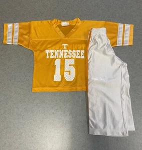 Conjunto de Pantalones de Rayón Crema Naranja Voluntarios Little King Tennessee De Colección—2T - Imagen 1 de 7
