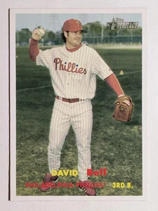 2006 Topps Heritage #166 David Bell - Picture 1 of 2