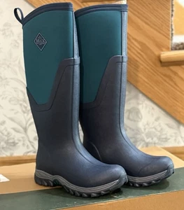 Muck Boots Mujer Performance Invierno Bota Talla 6 Arctic Sport II Alto Verde - Imagen 1 de 9