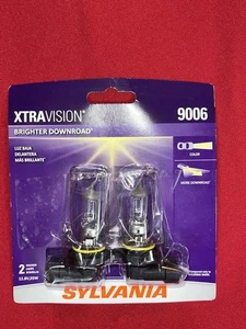 Juego de 2 pares de faros halógenos de alto rendimiento SYLVANIA 9006 XtraVision - Imagen 1 de 2