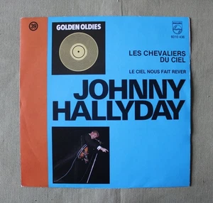 45T VINYL 7' Johnny Hallyday Les chevaliers du ciel 6010 436 Belgien - Bild 1 von 4