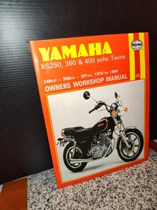 Manual de reparación Haynes para Yamaha XS360 / XS250 / 400 1975-84. Manual M378. - Imagen 1 de 6